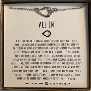 Bryan Anthony’s All In necklace- silver